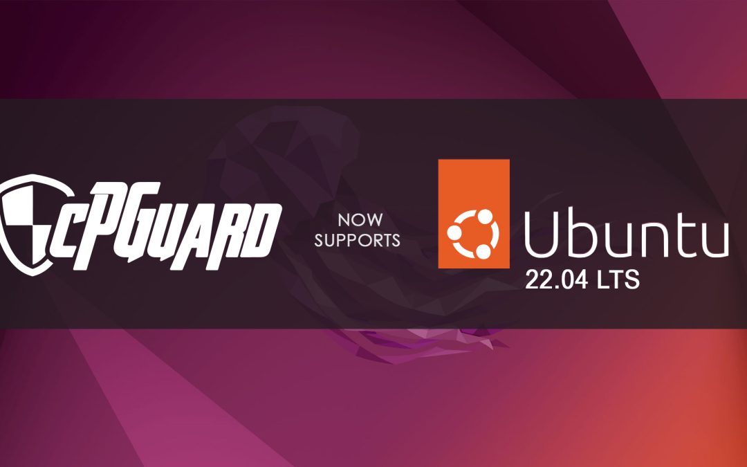 cPGuard now supports Ubuntu 22.04 LTS