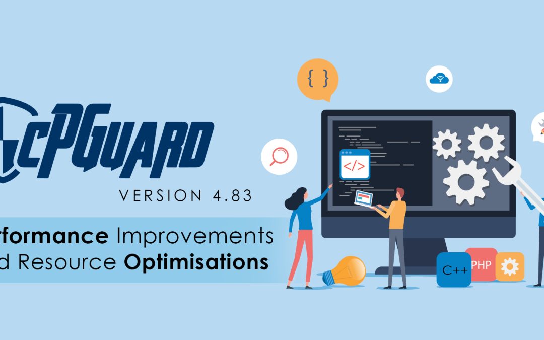 cPGuard version 4.83 performance updates