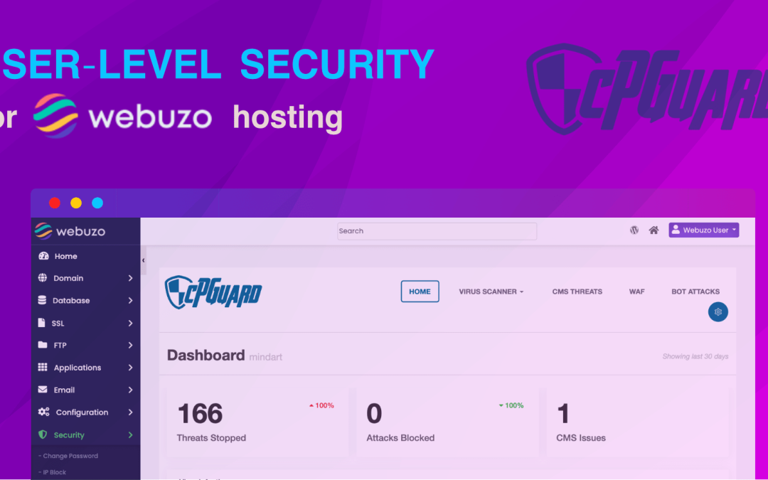 cPGuard Elevates Webuzo Security with New User-Level Plugin Integration