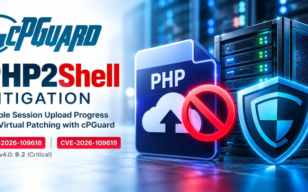 PHP2Shell Critical Vulnerabilities (CVE-2026-109618 & CVE-2026-109619): Mitigation Steps and cPGuard WAF Protection